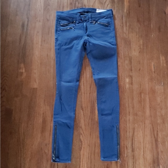 Rag & Bone navy skinny jeans - Picture 4 of 4